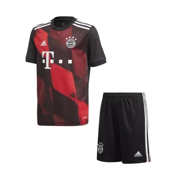 Camiseta Bayern Munich Replica Tercera Ropa Niño 2020/21 Negro